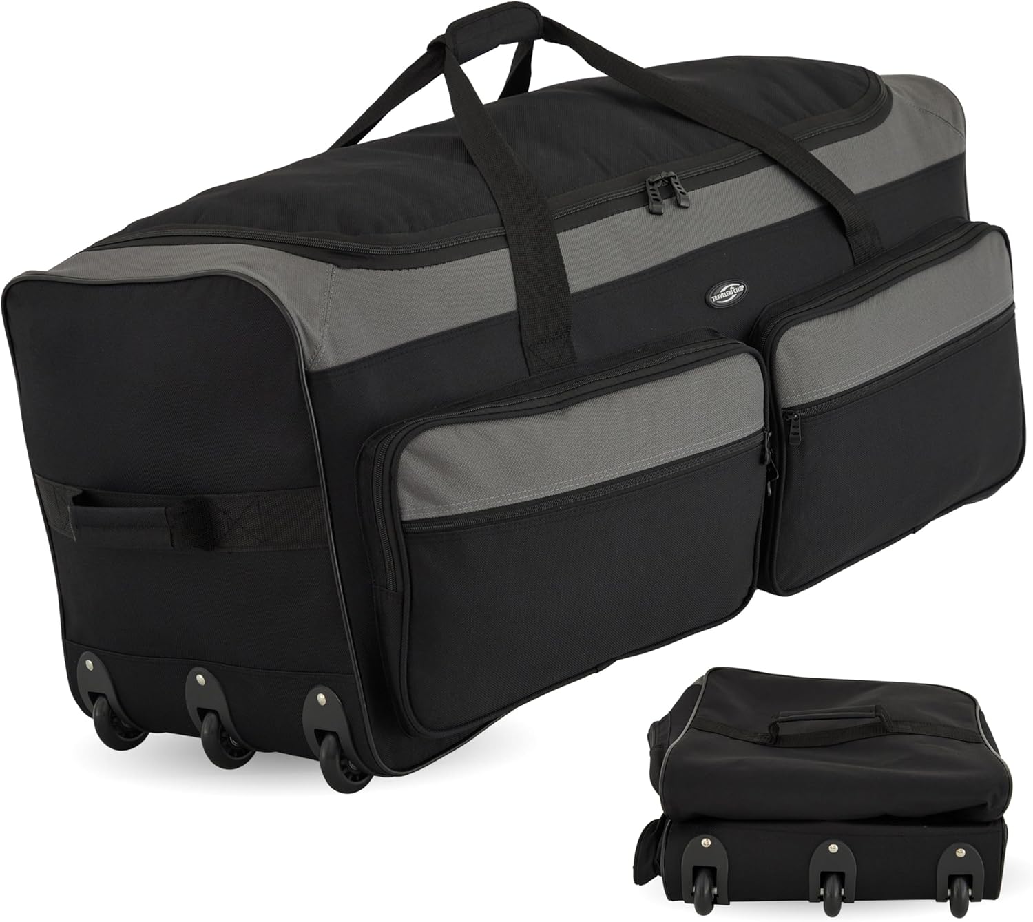 Travelers Club 36" Asgard 3-Wheel Rolling Duffel Bag